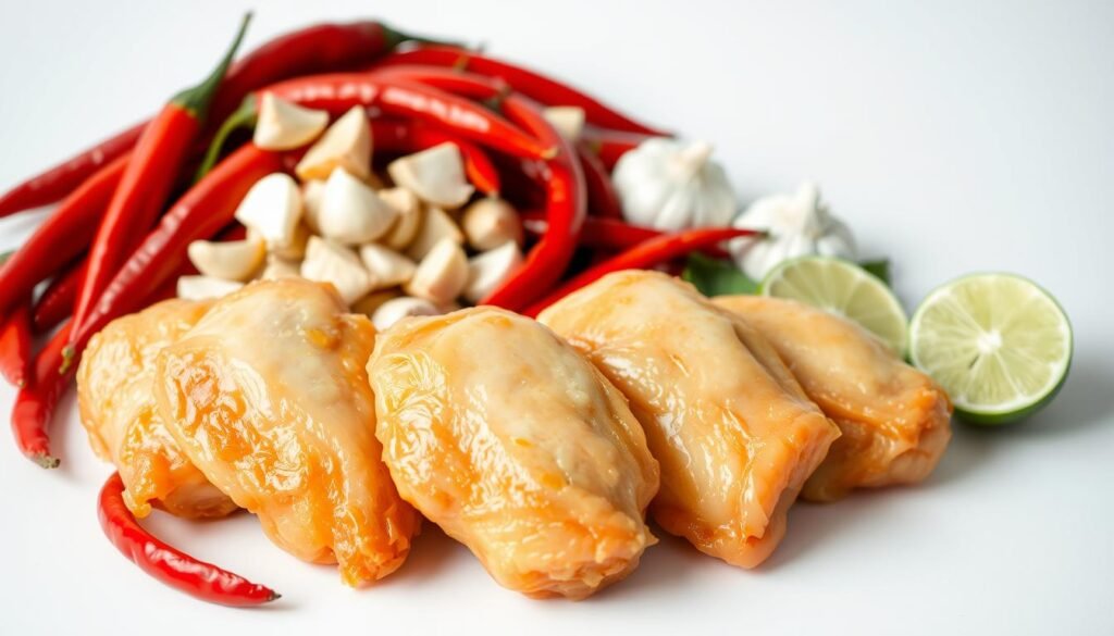 Bahan-bahan Ayam Geprek Sambal Bawang