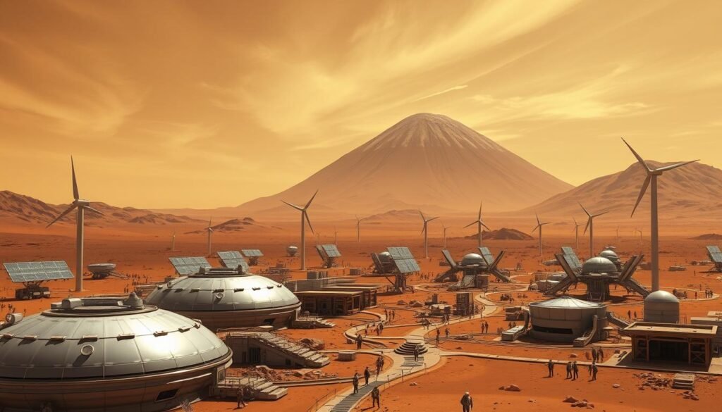 Koloni Manusia di Mars
