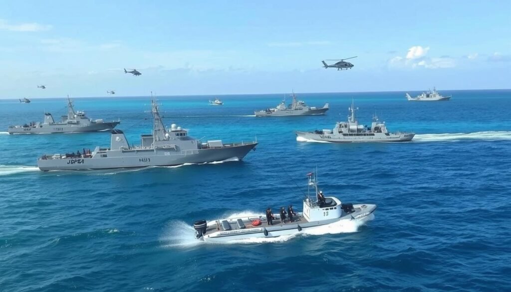 TNI AL Amankan Kapal Ilegal yang Beroperasi di Perairan Natuna