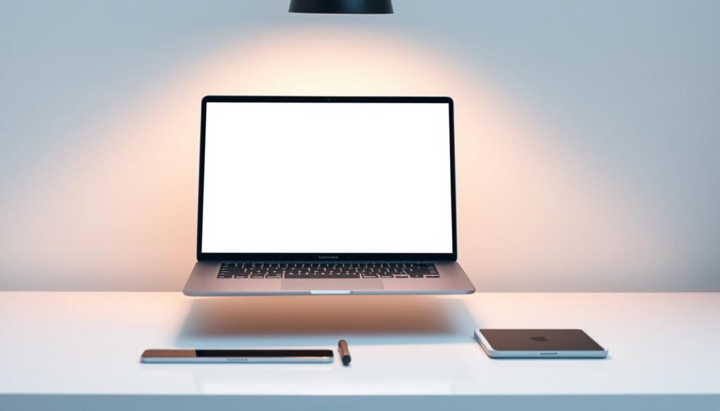 A sleek, minimalistic workspace with a floating laptop, tablet, and stylus on a clean, white desk. Soft, diffused lighting from above creates a warm, focused atmosphere. The laptop's screen displays a simple, intuitive interface with a prominent "Quick Capture" button, inviting the user to jot down ideas swiftly. The tablet and stylus suggest seamless note-taking, while the overall scene conveys efficiency, productivity, and the effortless capture of inspiration. A sleek, minimalistic workspace with a floating laptop, tablet, and stylus on a clean, white desk. Soft, diffused lighting from above creates a warm, focused atmosphere. The laptop's screen displays a simple, intuitive interface with a prominent "Quick Capture" button, inviting the user to jot down ideas swiftly. The tablet and stylus suggest seamless note-taking, while the overall scene conveys efficiency, productivity, and the effortless capture of inspiration.